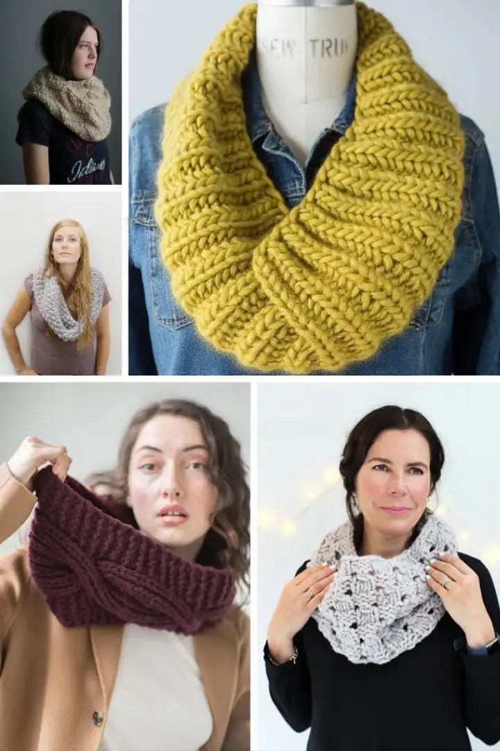 Free Chunky Knitted Cowl Pattern