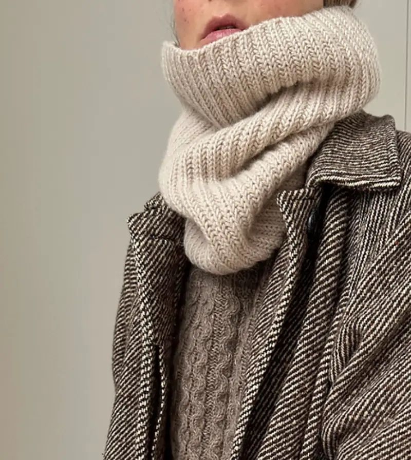 Patent Loop Neck-warmer Cowl