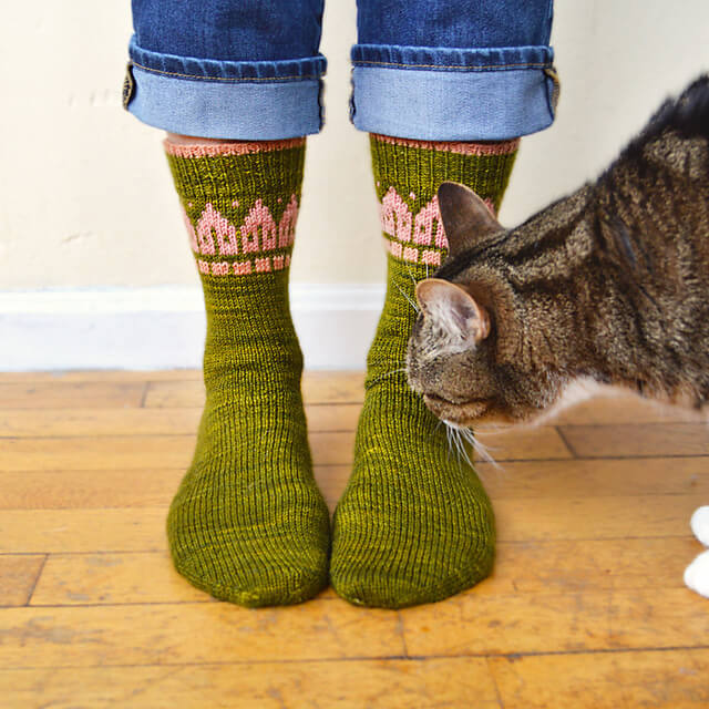 “Rowhouse” Socks