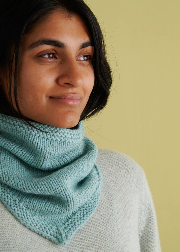 The Bandana Free Cowl Knitting Pattern