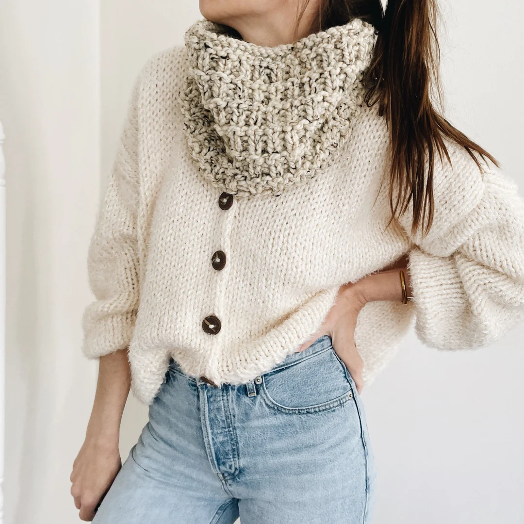The Milton Modern Chunky Cowl