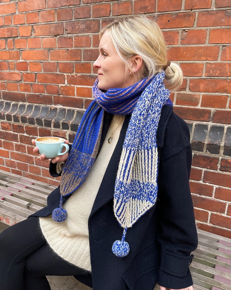 The “Structure” Scarf by PetiteKnit