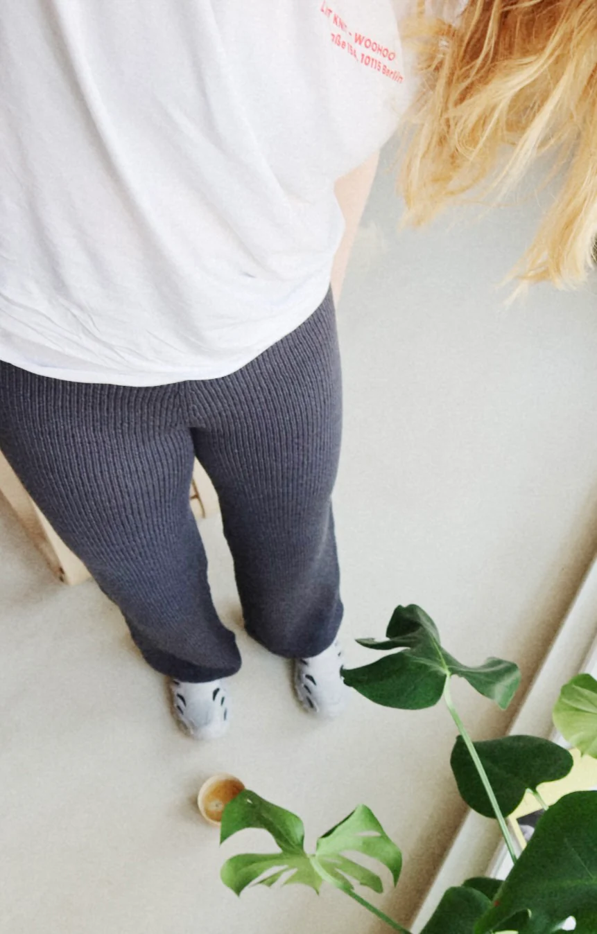 “Boring” Biker Pants Knitting Pattern