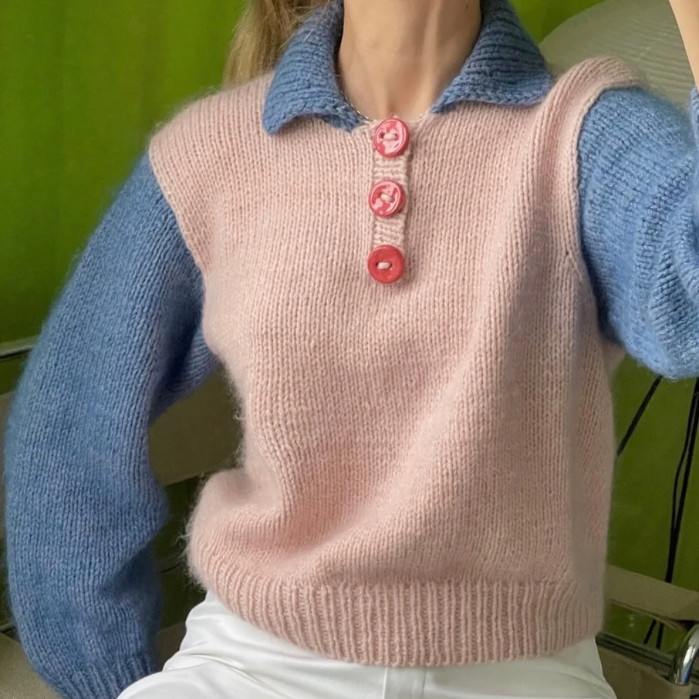 Lollipop” Polo Knitting Pattern